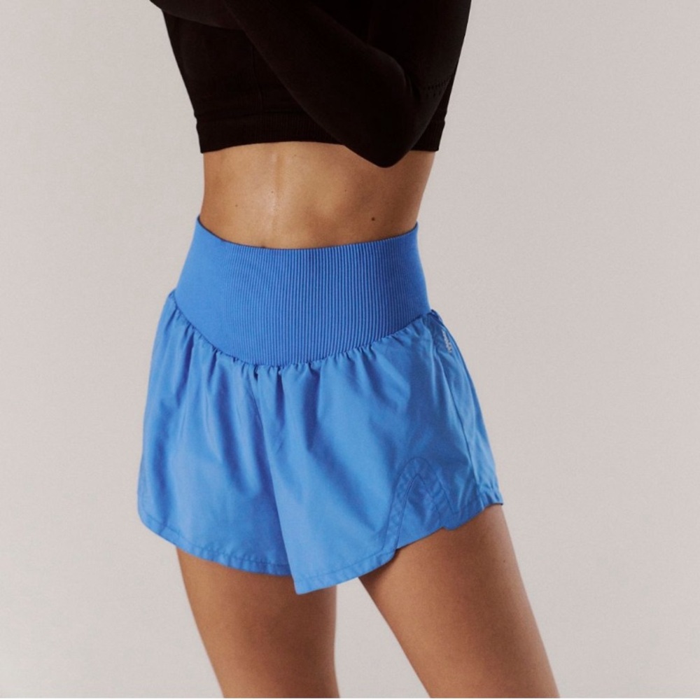 Free people movement Carpe diem shorts riviera blue size medium